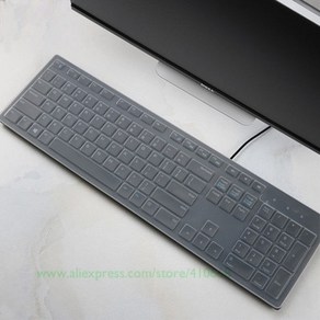 PC 컴퓨터 노트북 만능 키보드 보호 방수 먼지 커버 키 스킨 덮개 Dell Inspion Aio Kb216 Kb216P Kb216T Km636 Wk636 올인원 데스크탑 방진, [09] Cystal, [09] Cystal