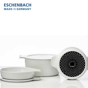 Eschenbach 에센바흐 인덕텀 쿡앤서브 자기냄비, white-화이트, 편수냄비/16cm, 1개