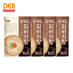 고향식품 옛맛 황해도 되비지탕, 600g, 4개