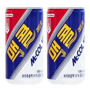 맥콜 160ml x 30캔 업소용/캔음료/탄산음료/음료수, 30개