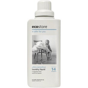 ecostoe 에코스토어 런드리 리퀴드 무향료 500ml [액체세제] [일본발송], 단일, 1개