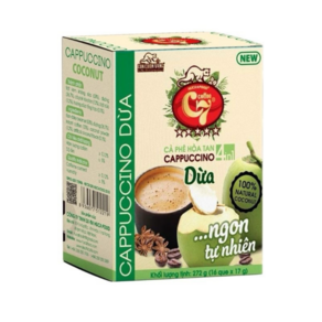 베트남 C7 코코넛 카푸치노 커피 C7 Capuchino coconut coffee