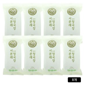 [서일농원] [8팩]서분례 명인 청국장 총 8팩(기본청국장 110g*8팩), 상세 설명 참조, 110g, 8개