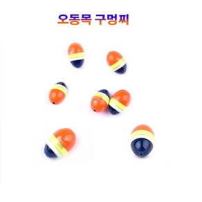 피싱굿즈 NO264 인터맥스 오동목 구멍찌 바다낚시, 3B호, 1개