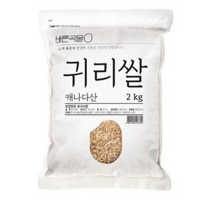 바른곡물 캐나다 귀리쌀, 2kg, 1개