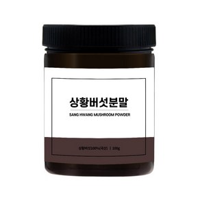 국내산 상황버섯100%분말 100g, 1개