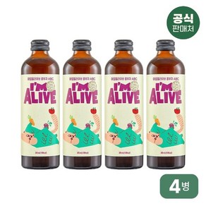 [쇼핑엔티] 아임얼라이브 콤부차 ABC 315mlx4병, 315ml, 4개