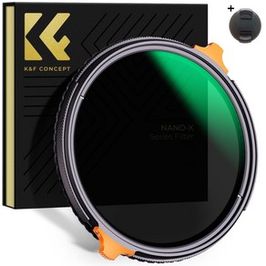 K&F 67mm NANO-X PRO 가변 CPL+ND4-64-in-1 필터 클리닝세트/캡포함 8K AGC Glass ND4-ND64+CPL Fader Filter + Cap/Set