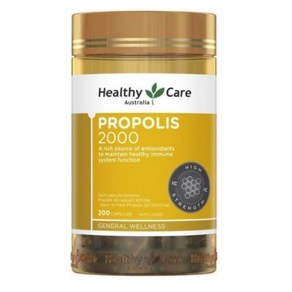 헬씨케어 프로폴리스 2000mg 200정 HEALTHYCARE PROPOLIS 2000mg 200CAP, 1개