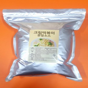 정푸드 떡볶이소스 크림맛, 1개, 2kg