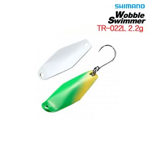 시마노 워블스위머 TR-022L 송어스푼 2.2g, 17T, 공통, 1개