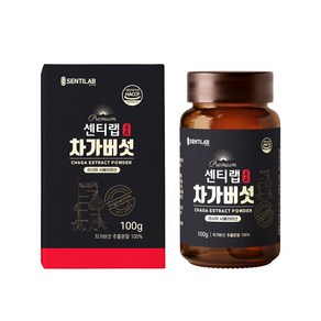 센티랩 러시아산 차가버섯 추출 분말 100g, 3개