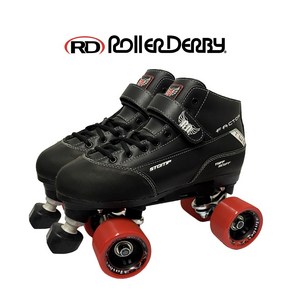 롤러더비 미국정품 스톰프팩터2 스피드 롤러스케이트 RolleDeby Stomp Facto2 Speed Rolle Skate, 단일, 1개