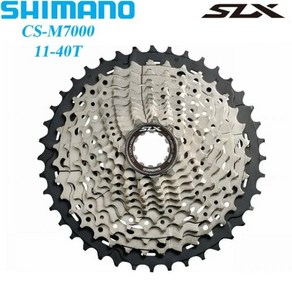 시마노 SLX M7000 시리즈 CS-M7000-11 속도 하이퍼글라이드 MTB 카세트 스프로킷 11-40T 카세트, 1) M7000 11-40T, 1개