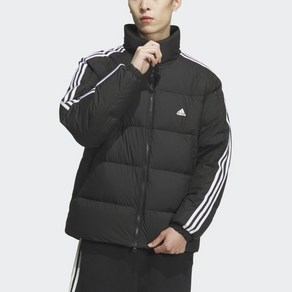 아디다스 ADIDAS 퍼포먼스 공용 머스트해브 3S 루즈 핏 리버서블 다운 재킷 숏패딩 짧은패딩 중기장패딩 숏다운 양면패딩 리버서블패딩 덕다운패딩 JG8501/JG8502