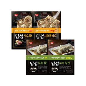 동원 딤섬 샤오롱바오 390g x 4봉+부추창펀 390g x 4봉, 상세 설명 참조, 상세 설명 참조