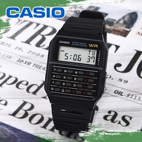 듀얼타임 시계 CA-53W-1 전자 카시오 계산기 CASIO