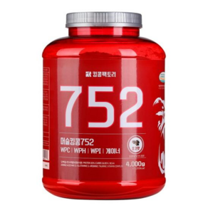 머슬킹콩 752 4kg, 1개, 초코맛