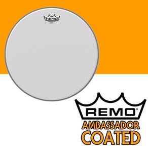 Remo Ambassador Coated 엠버서더 코티드 드럼헤드 8-16