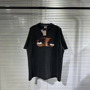 세인트마이클 아이즈 그래픽 빈티지 워싱 구제 반팔 티셔츠