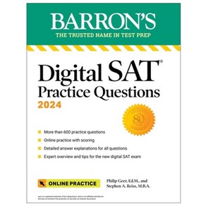 Digital SAT Pactice Questions 2024, Digital SAT Pactice Questio.., Gee, Philip, Reiss, Stephen.., Baons