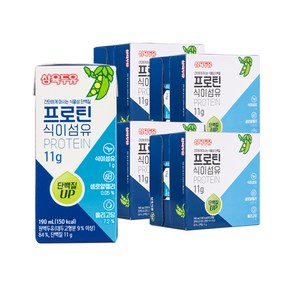 삼육두유 프로틴 식이섬유 단백질 11g 190ml