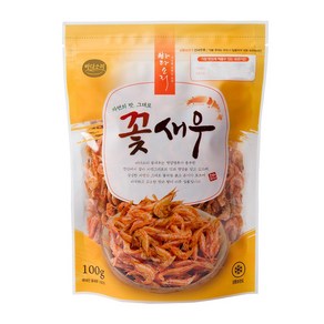 바다소리 자연건조 꽃새우 100g, 3봉