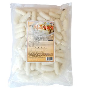 떡이오 국산쌀 냉동 매콤달콤 치즈 떡볶이 1kg(옵션), 2개, 1kg