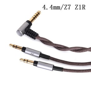 SONY Denon Beyerdynamic MDR-Z7 Z1R T1 T1II T5P D7100 D7200 D600 교체 이어폰 2.5mm 3.5mm4.4mm 밸런스