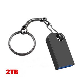 슈퍼 미니 펜 드라이브 2TB 메모리 Usb 플래시 1TB 유형 C OTG 고속 USB2.0 Pendive 자동차 전화 PC 용, 02 Black  -2TB