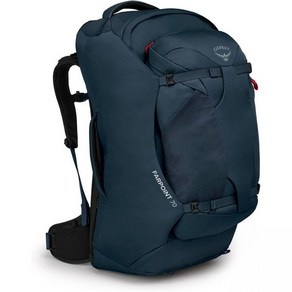 오스프리 파포인트 40L 남성 여행 백팩 블랙, 70L, Fapoint Tavel Backpack_Muted