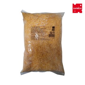 썬리취 펜시체다치즈 눈꽃치즈 2kg/눈꽃 피자치즈, 2kg, 1개