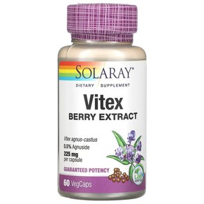 솔라레이 Vitex Bey Extact 225mg 베지 60캡슐, 1개, 60정