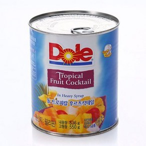 Dole 트로피칼 후르츠 칵테일 836G