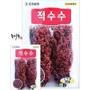 재래종 곡물 수수 종자 찰수수 적수수 씨앗 30g, 1개