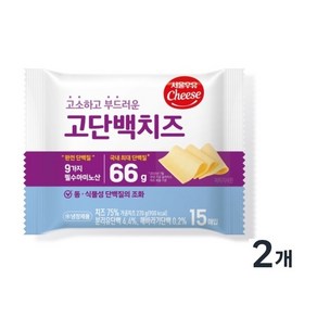 서울우유 고단백 치즈 270Gx2입 (냉장), 2개, 270g