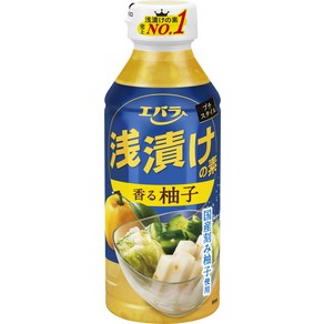 300ml [에바라] 아사즈케노모토 쁘띠 스타일 향기 유자 ×4개(아사즈케 감초, 4개