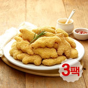 사파리에간공룡 치킨너겟 520g SET, 3개