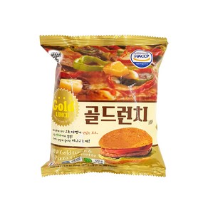 대신 골드런치버거 120g 10봉 매점빵 편의점햄버거, 10개