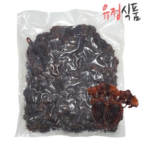 [유정식품] 대용량 오징어 다리 미니 숏다리 1000g (1kg) ( + 볶음 땅콩 30g), 1개