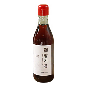 통참깨 100% 저온압착 참기름 350ml, 3개