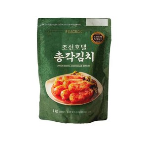 피코크 조선호텔 총각김치 3kg (1.5kg X 2), 1개