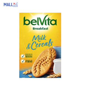 호주 벨비타 Belvita 아침식사 비스킷 밀크 & 시리얼 6팩 300g Belvita Beakfast Biscuits Milk & Ceeals 6 Pack 300g, 1개