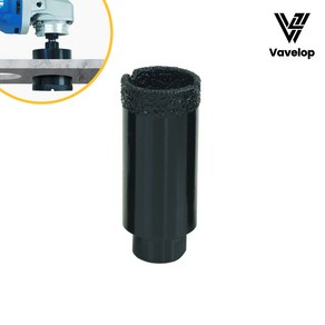 바벨롭 Vavelop 다이아몬드 융착 코어비트 코아비트 M10 4인치 그라인더용 16size 6mm-60mm, [선택.8] 25mm, 1개