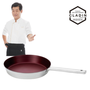 클래딘(CLADIN) IH 스테인레스 통3중 엣지 후라이팬 20cm, 1개