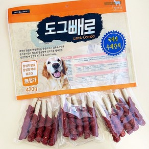 도그빼로 콤보 간식420g 수제간식