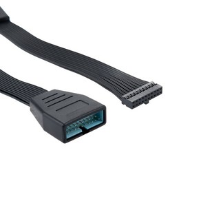 Coms 20핀 M to F USB 3.0 포트 연장 케이블 IH200, 1개