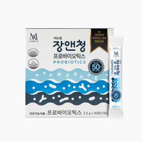 어뉴엠 장앤청 프로바이오틱스 배변활동 원활 2gx 60포, 2g, 1개