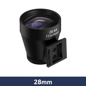 정시출고 TTatisan 광학 뷰파인더 라이카 M9 리코 GR III ii 카메라용 외부 사진 액세서리 21, 01 Viewfinde 28mm, 1개