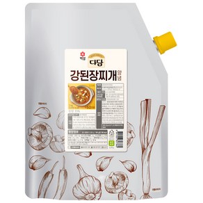 [대용량양념] CJ 다담 2kg 양념 / 강된장찌개, 1개